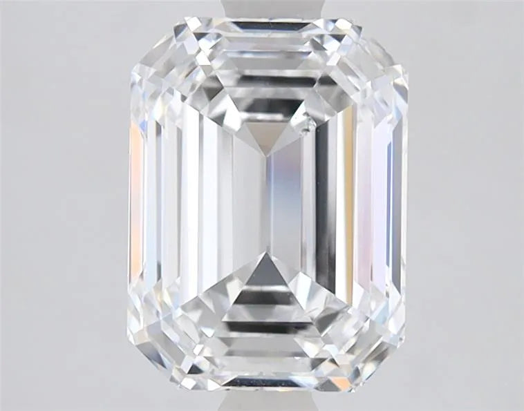 2.06ct Emerald Lab Grown Diamond (Colour D, Clarity SI1, IGI Certified)
