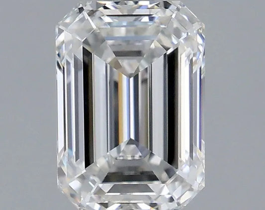 2.06ct Emerald Lab Grown Diamond (Colour F, Clarity SI1, IGI Certified)