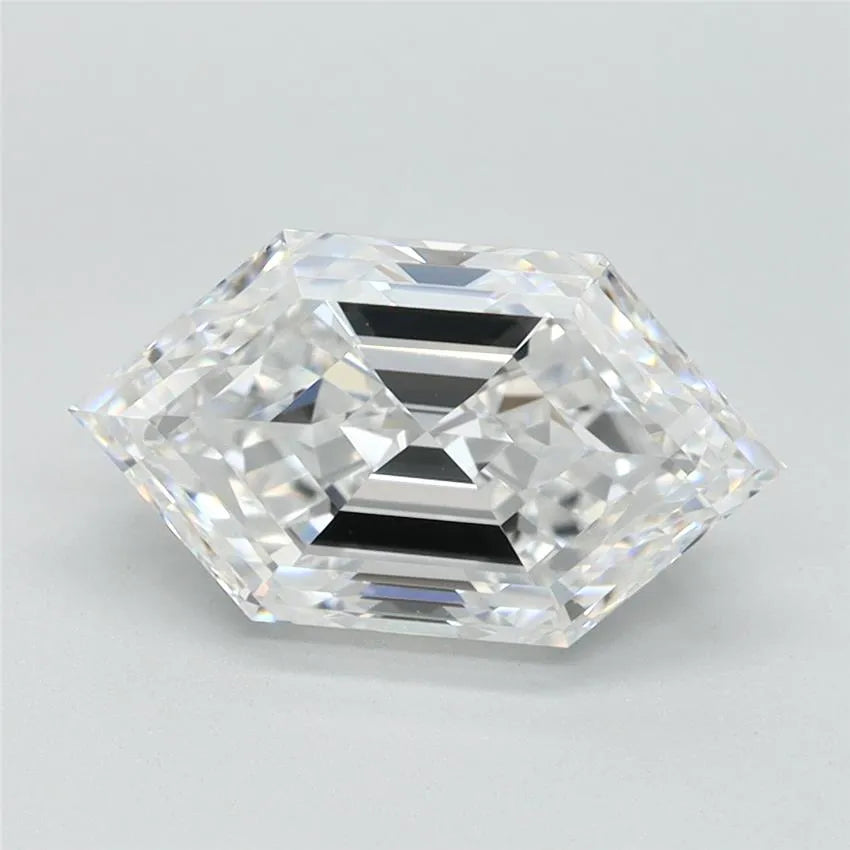 2.06ct Hexagonal Lab Grown Diamond (Colour D, Clarity FL, IGI Certified)
