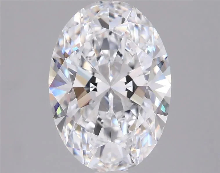 2.06ct Oval Lab Grown Diamond (Colour D, Clarity VVS1, IGI Certified)