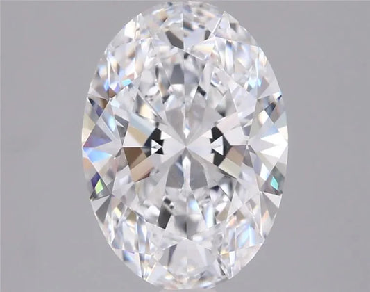 2.06ct Oval Lab Grown Diamond (Colour D, Clarity VVS1, IGI Certified)