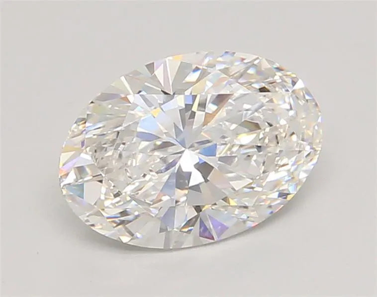 2.06ct Oval Lab Grown Diamond (Colour E, Clarity VVS1, IGI Certified)