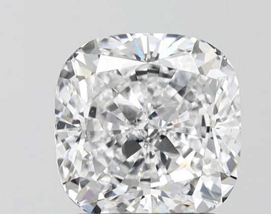 2.07ct Cushion modified Lab Grown Diamond (Colour D, Clarity VVS1, IGI Certified)