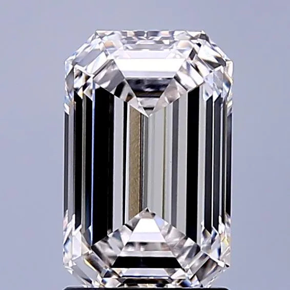 2.07ct Emerald Lab Grown Diamond (Colour G, Clarity VVS2, IGI Certified)