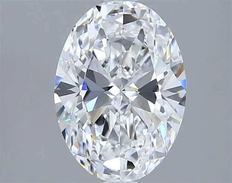 2.07ct Oval Lab Grown Diamond (Colour D, Clarity VVS2, IGI Certified)