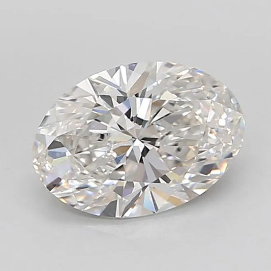 2.07ct Oval Lab Grown Diamond (Colour E, Clarity VVS1, Cut EX, IGI Certified)