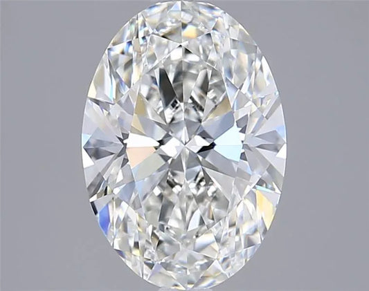 2.07ct Oval Lab Grown Diamond (Colour F, Clarity VVS1, IGI Certified)