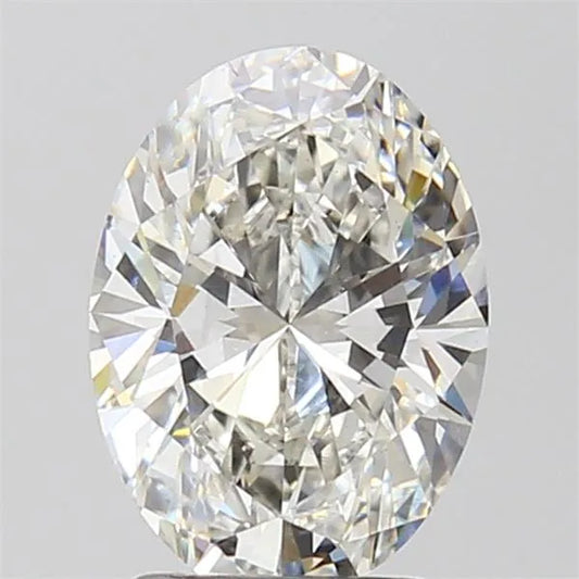 2.07ct Oval Lab Grown Diamond (Colour G, Clarity VS2, IGI Certified)