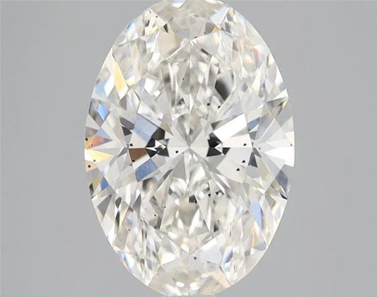 2.08ct Oval Lab Grown Diamond (Colour F, Clarity SI1, IGI Certified)