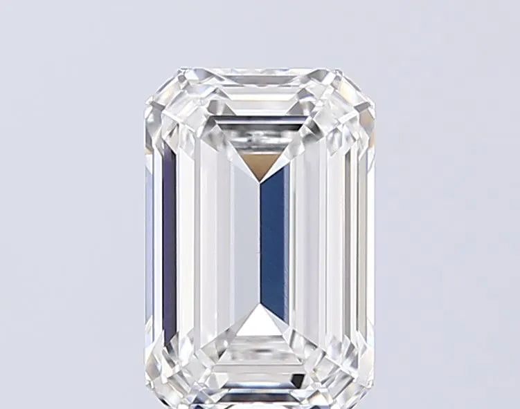 2.10ct Emerald Lab Grown Diamond (Colour E, Clarity VVS2, IGI Certified)