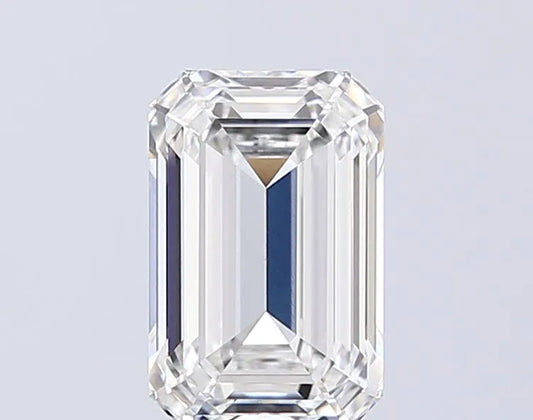 2.10ct Emerald Lab Grown Diamond (Colour E, Clarity VVS2, IGI Certified)