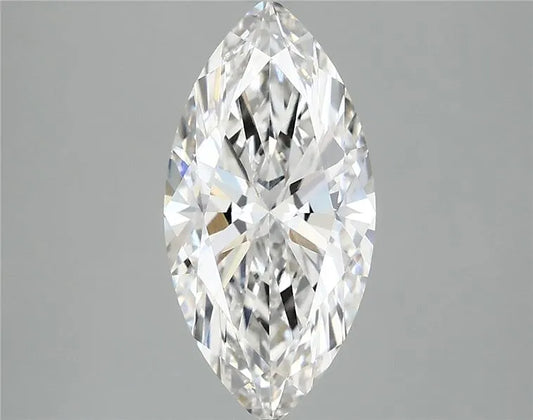 2.10ct Marquise Lab Grown Diamond (Colour E, Clarity VVS1, IGI Certified)