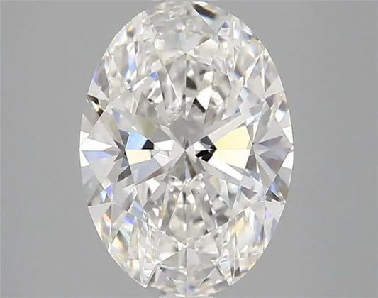 2.10ct Oval Lab Grown Diamond (Colour E, Clarity VS1, IGI Certified)