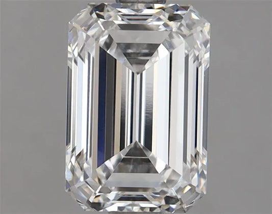 2.12ct Emerald Lab Grown Diamond (Colour E, Clarity VVS2, Cut EX, GIA Certified)