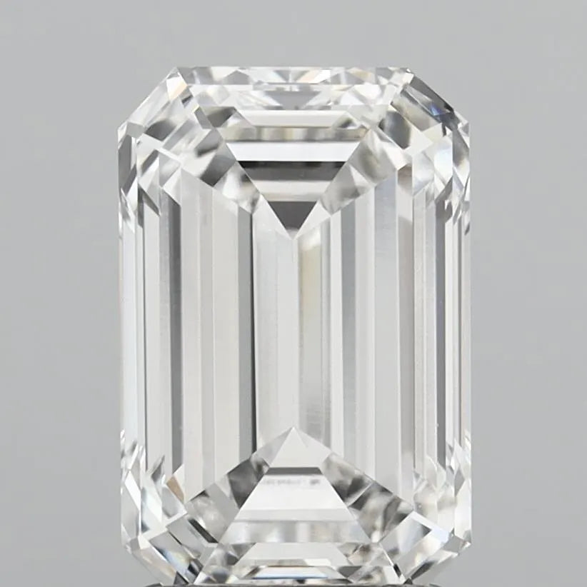 2.17ct Emerald Lab Grown Diamond (Colour F, Clarity VVS2, IGI Certified)