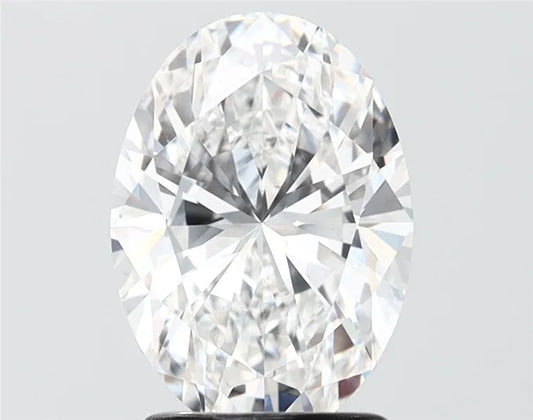 2.19ct Oval Lab Grown Diamond (Colour E, Clarity VS1, IGI Certified)