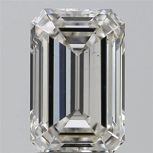 2.20ct Emerald Lab Grown Diamond (Colour H, Clarity VS2, IGI Certified)