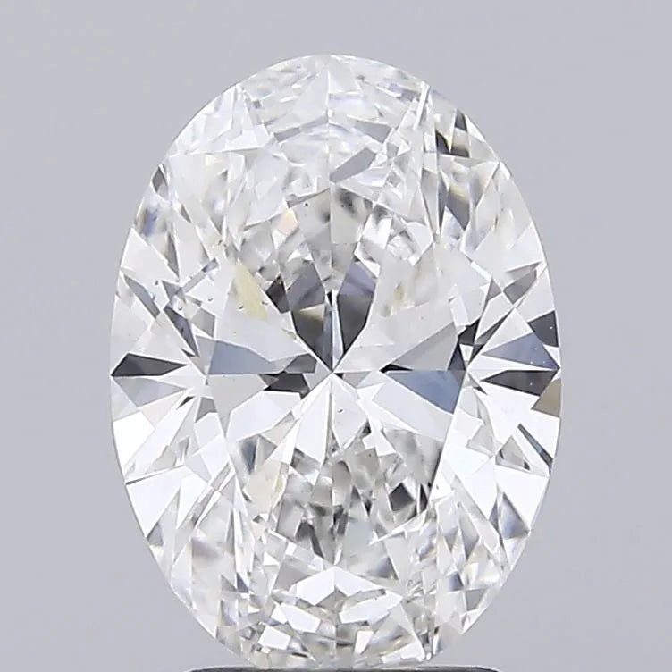 2.20ct Oval Lab Grown Diamond (Colour E, Clarity VS2, IGI Certified)