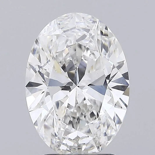 2.20ct Oval Lab Grown Diamond (Colour E, Clarity VS2, IGI Certified)