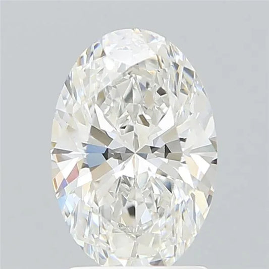 2.21ct Oval Lab Grown Diamond (Colour F, Clarity VVS1, IGI Certified)