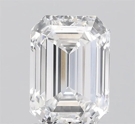 2.22ct Emerald Lab Grown Diamond (Colour E, Clarity VVS2, IGI Certified)