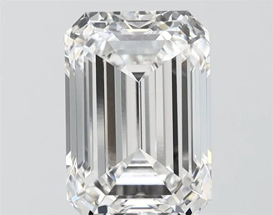 2.23ct Emerald Lab Grown Diamond (Colour E, Clarity VVS1, IGI Certified)