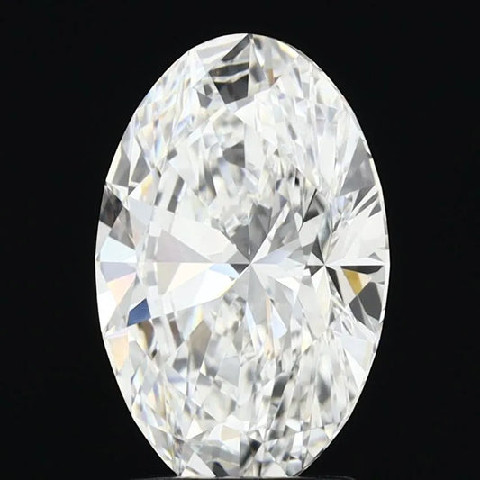 2.23ct Oval Lab Grown Diamond (Colour E, Clarity VS1, IGI Certified)