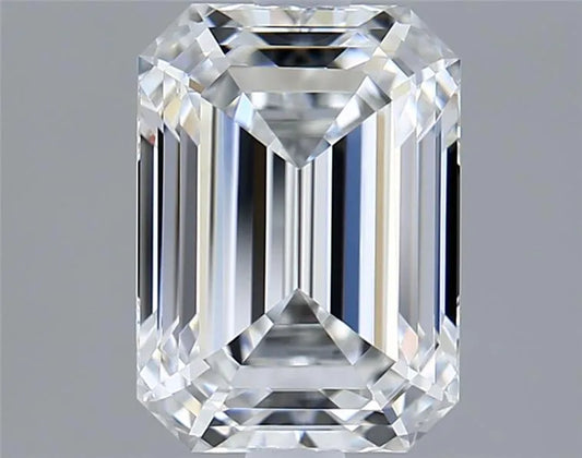 2.26ct Emerald Lab Grown Diamond (Colour E, Clarity VVS1, IGI Certified)