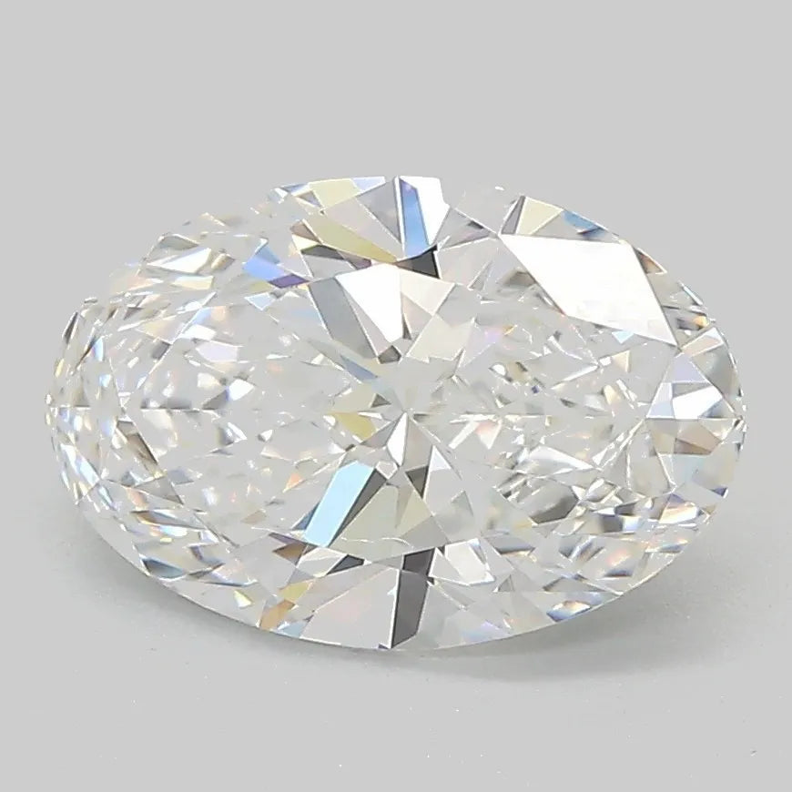 2.27ct Oval Lab Grown Diamond (Colour D, Clarity VVS2, IGI Certified)