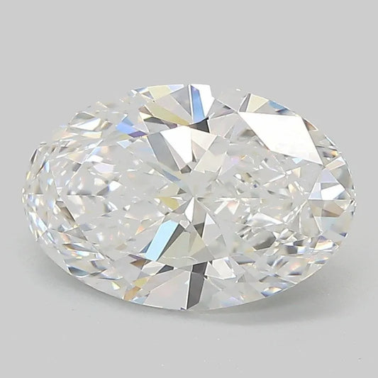 2.27ct Oval Lab Grown Diamond (Colour D, Clarity VVS2, IGI Certified)