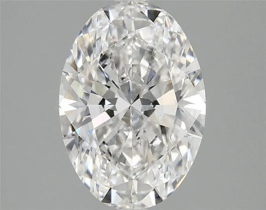 2.30ct Oval Lab Grown Diamond (Colour E, Clarity VS2, IGI Certified)