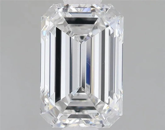 2.31ct Emerald Lab Grown Diamond (Colour E, Clarity VVS2, IGI Certified)