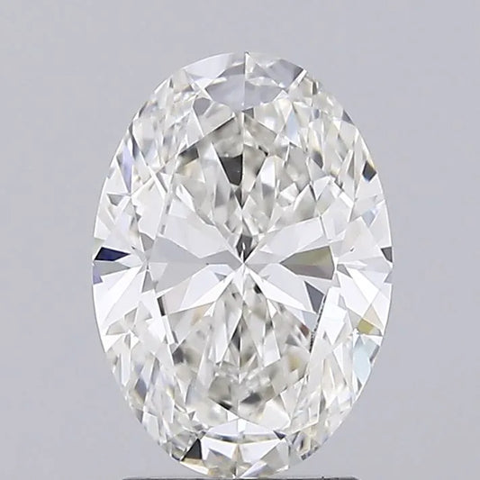2.31ct Oval Lab Grown Diamond (Colour F, Clarity VVS2, IGI Certified)