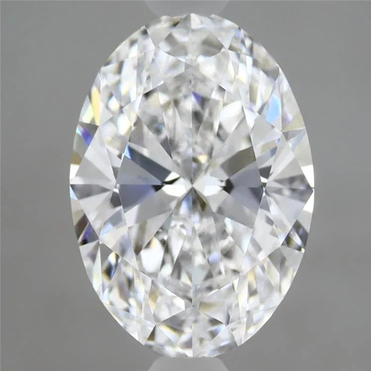2.33ct Oval Lab Grown Diamond (Colour D, Clarity VVS1, IGI Certified)