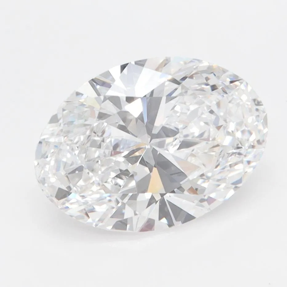 2.35ct Oval Lab Grown Diamond (Colour D, Clarity VVS1, IGI Certified)