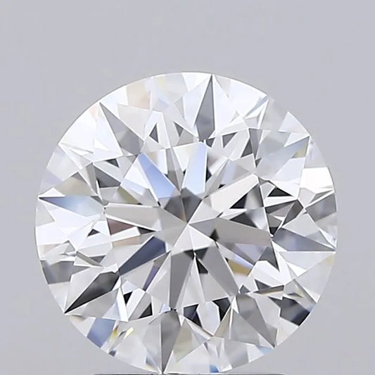 2.40ct Round Lab Grown Diamond (Colour D, Clarity IF, Cut ID, IGI Certified)