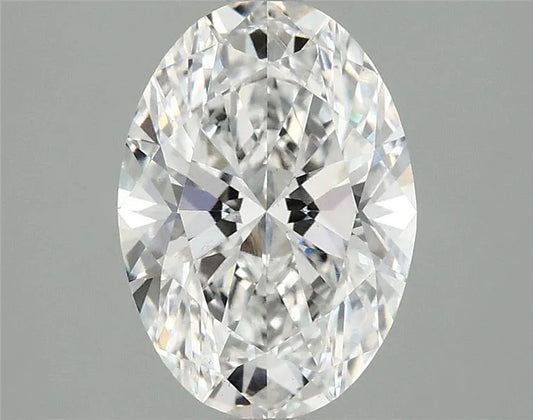 2.48ct Oval Lab Grown Diamond (Colour E, Clarity VS2, IGI Certified)