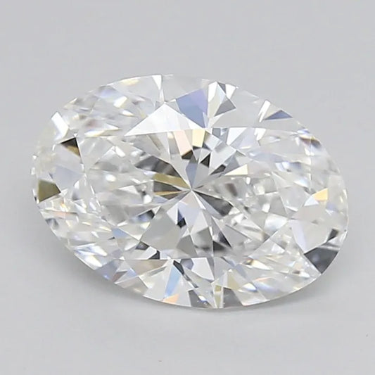 2.49ct Oval Lab Grown Diamond (Colour D, Clarity VVS2, IGI Certified)