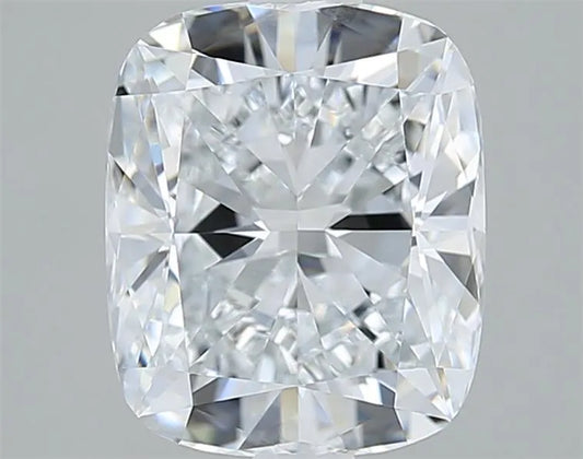 2.50ct Cushion modified Lab Grown Diamond (Colour E, Clarity VVS2, IGI Certified)