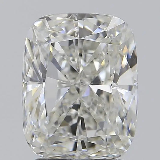 2.50ct Cushion modified Lab Grown Diamond (Colour F, Clarity VVS2, IGI Certified)