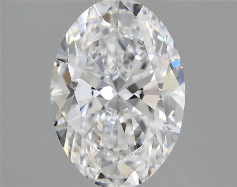 2.50ct Oval Lab Grown Diamond (Colour D, Clarity VVS1, IGI Certified)