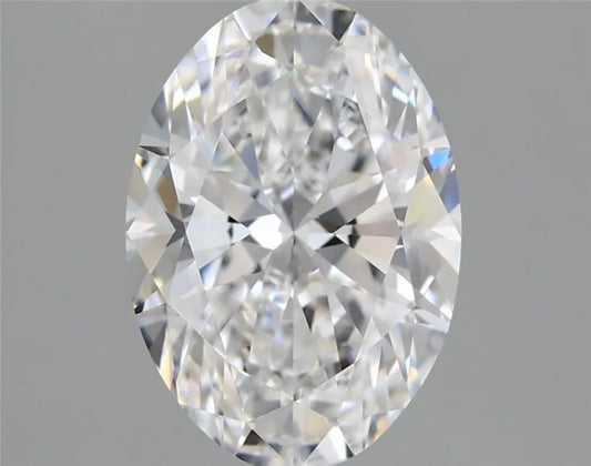 2.50ct Oval Lab Grown Diamond (Colour D, Clarity VVS1, IGI Certified)
