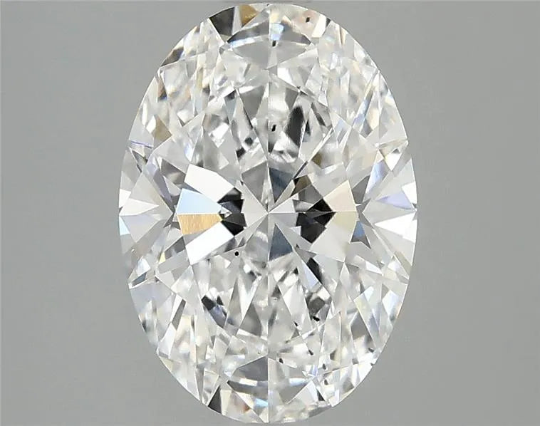 2.50ct Oval Lab Grown Diamond (Colour E, Clarity SI1, IGI Certified)
