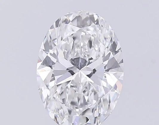 2.50ct Oval Lab Grown Diamond (Colour E, Clarity VVS1, IGI Certified)