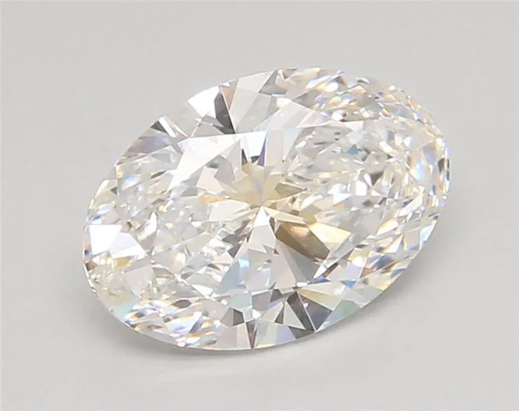 2.50ct Oval Lab Grown Diamond (Colour E, Clarity VVS1, IGI Certified)