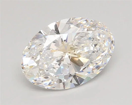 2.50ct Oval Lab Grown Diamond (Colour E, Clarity VVS1, IGI Certified)