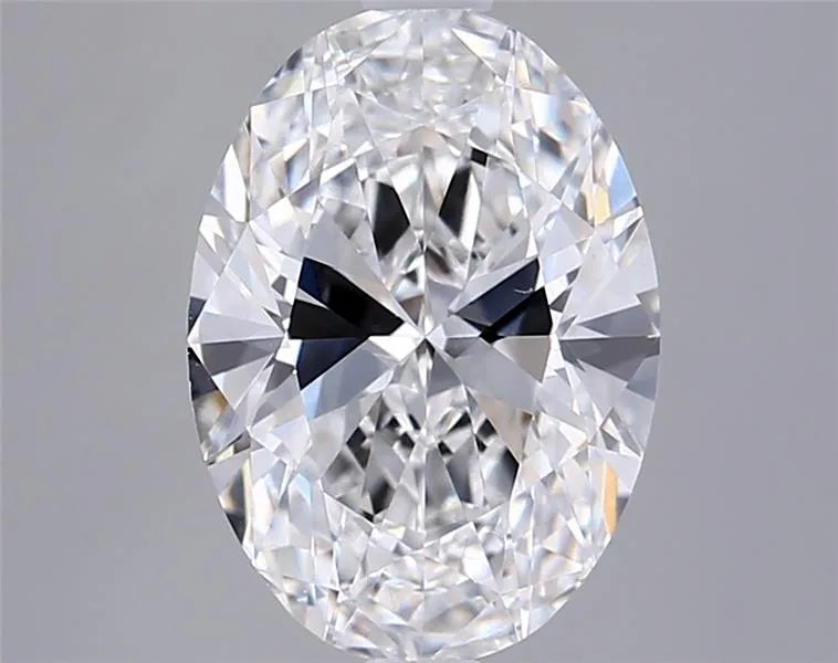 2.50ct Oval Lab Grown Diamond (Colour E, Clarity VVS1, IGI Certified)