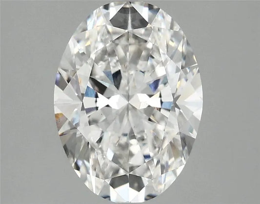 2.50ct Oval Lab Grown Diamond (Colour F, Clarity VS1, IGI Certified)
