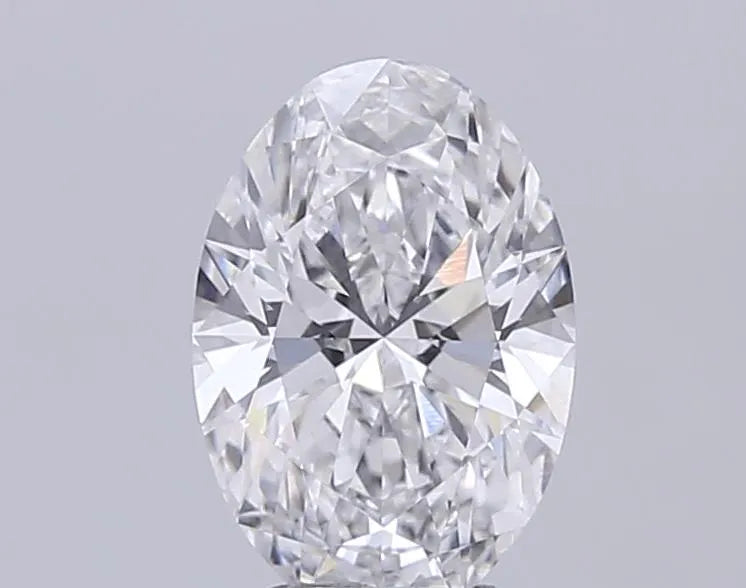 2.50ct Oval Lab Grown Diamond (Colour F, Clarity VVS2, IGI Certified)