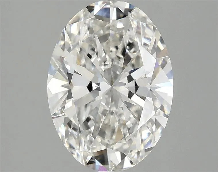 2.50ct Oval Lab Grown Diamond (Colour G, Clarity VVS2, IGI Certified)